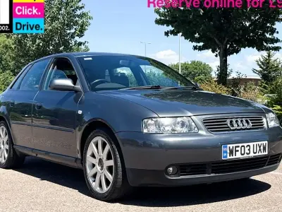 Used Audi A3 Sport 101 HP (74 kW) 2003 Grey Hatchback