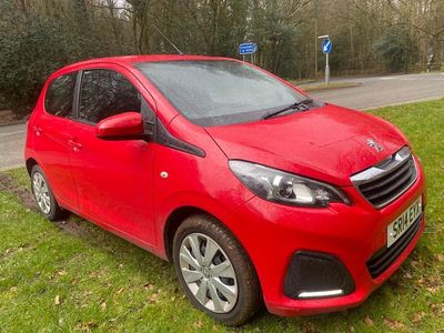 Red Used 2014 Peugeot 108 Active Hatchback | £6,999 (Fair price)