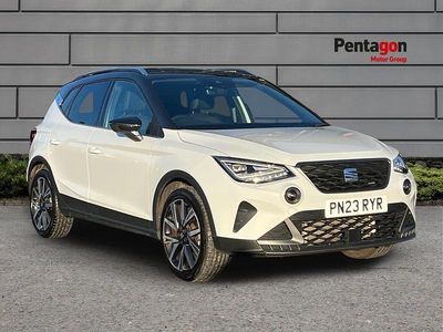 White Used 2023 Seat Arona FR SUV | £14,489 (Fair price)