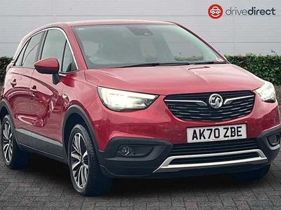 Red Used 2020 Vauxhall Crossland X Elite SUV | £10,798 (Fair price)