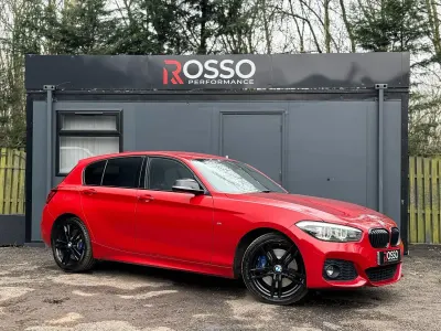 Begagnad BMW 120 Efficient Dynamics 2018 Röd Halvkombi