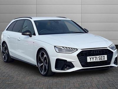 Used Audi A4 Black Edition 150 HP (110 kW) 2021 White Estate