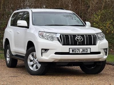 Pure white Used 2022 Toyota Land Cruiser Active Van | £39,995 (Good price)