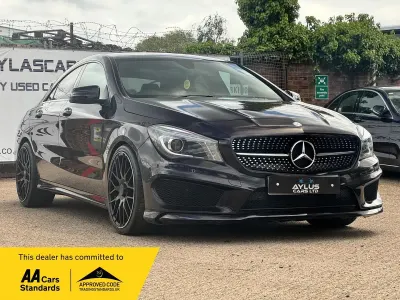 Used Mercedes CLA180 AMG 122 HP (89 kW) 2015 Mauve/purple Sedan