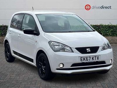 Used Seat Mii Design 60 HP (44 kW) 2017 White Hatchback