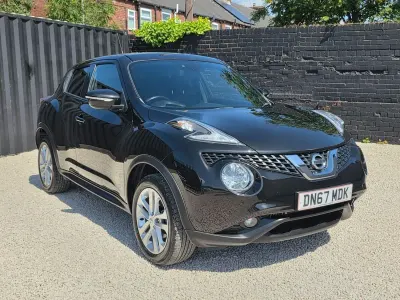 Used Nissan Juke N-Connecta 110 HP (80 kW) 2017 Black SUV