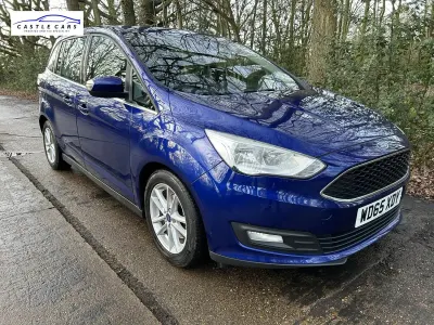 Used Ford Grand C-Max Zetec 120 HP (88 kW) 2016 Blue MPV
