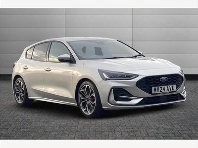 Silver Used 2024 Ford Focus ST-Line X Hatchback | £18,499 (Fair price)
