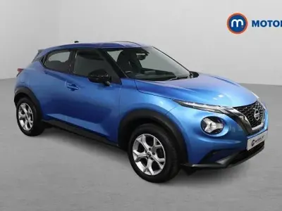 Używany Nissan Juke N-Connecta 117 KM (86 kW) 2020 Niebieski SUV