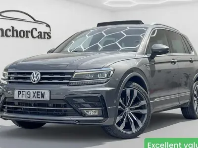 Used VW Tiguan R-line 150 HP (110 kW) 2019 Grey SUV