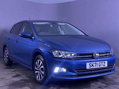 Used VW Polo Active 95 HP (69 kW) 2021 Blue Hatchback