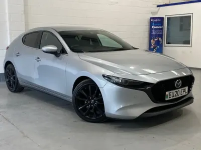 Używany Mazda 3 Inclusive 2020 Srebrny Hatchback