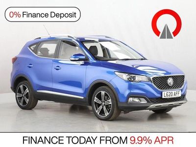 Used MG ZS Exclusive 111 HP (81 kW) 2020 Blue SUV