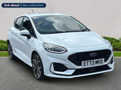 Used Ford Fiesta ST-Line X 2024 White Hatchback
