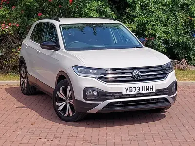 Used VW T-Cross Black Edition 110 HP (80 kW) 2024 Grey SUV