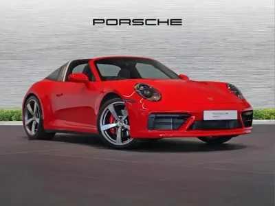 Used Porsche 911 444 HP (326 kW) 2022 Red Cabriolet