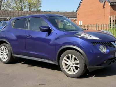 Used Nissan Juke Acenta Premium 115 HP (84 kW) 2014 Blue SUV