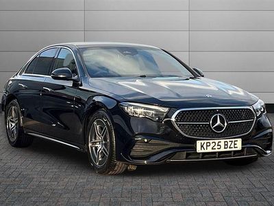 Used Mercedes E220 AMG line 197 HP (144 kW) 2025 Black Sedan
