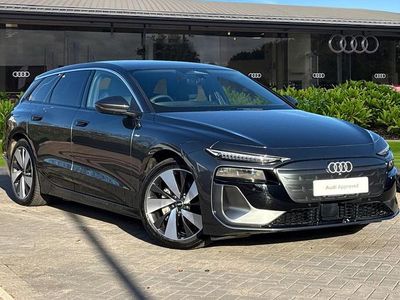 Black New 2025 Audi A6 e-tron S-Line Estate | £47,250