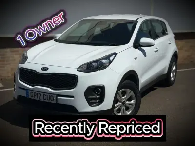 Used Kia Sportage 130 HP (95 kW) 2017 White SUV