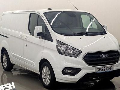 Frozen white (solid colour) Used 2022 Ford Transit Custom Limited Van | £15,190 (Good price)