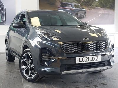 Used Kia Sportage GT-Line 116 HP (85 kW) 2021 Grey SUV