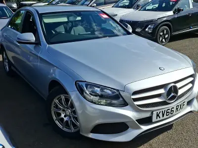 Used Mercedes C200 SE 184 HP (135 kW) 2016 Silver Sedan