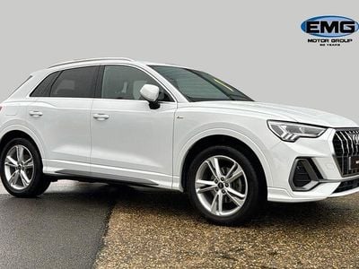 Begagnad Audi Q3 S-Line 150 HK (110 kW) 2022 Vit SUV
