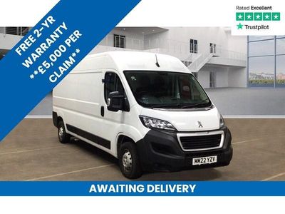 White Used 2022 Peugeot Boxer Van | £16,495 (Fair price)