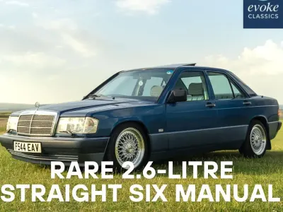 Used Mercedes 190 1989 Blue Sedan