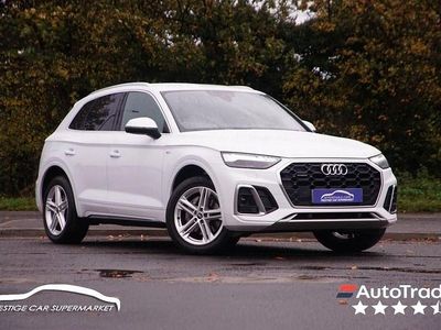 White Used 2022 Audi Q5 S-Line SUV | £25,399 (Good price)