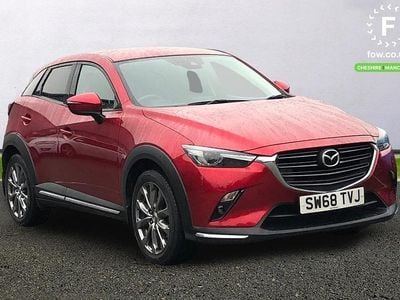 Red Used 2018 Mazda CX-3 Inclusive SUV | £12,599 (Fair price)
