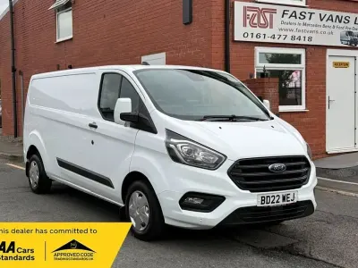 Begagnad Ford Transit Custom Trend 130 HK (95 kW) 2022 Vit Van