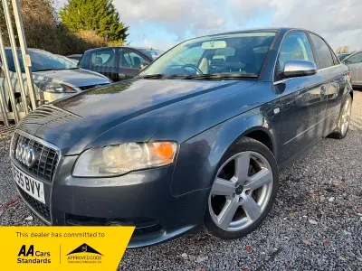 Used Audi A4 S-Line 256 HP (188 kW) 2006 Grey Sedan