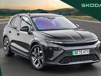 Black magic pearl effect Used 2025 Skoda Elroq SportLine SUV | £34,995 (Fair price)