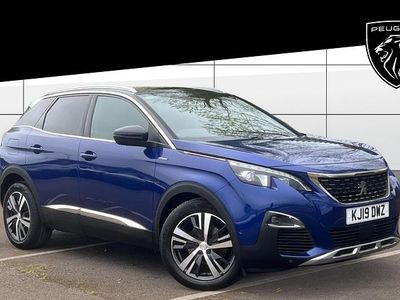 Used Peugeot 3008 GT-line 131 HP (96 kW) 2019 Blue SUV