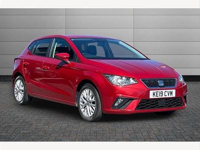 Używany Seat Ibiza SE Technology 80 KM (58 kW) 2019 Czerwony Hatchback