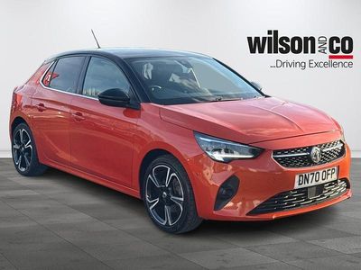 Used Vauxhall Corsa Elite 100 HP (73 kW) 2020 Orange Hatchback
