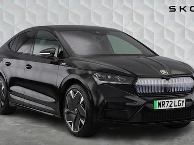 Used Skoda Enyaq iV vRS 219 kW (299 HP) 2022 Black magic pearl effect SUV
