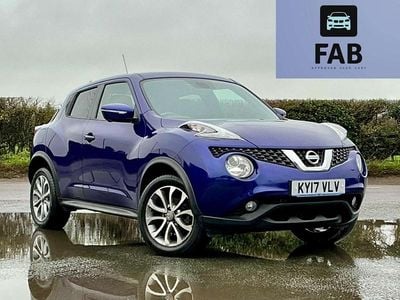 Used Nissan Juke Tekna 115 HP (84 kW) 2017 Blue SUV