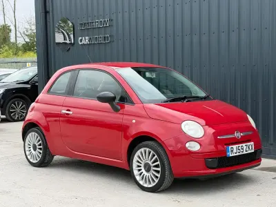 Used Fiat 500 Pop 69 HP (50 kW) 2010 Red Hatchback