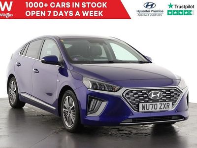 Blue Used 2020 Hyundai Ioniq Premium SE Hatchback | £15,899 (A bit pricey)