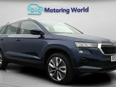 Used Skoda Karoq SE L 150 HP (110 kW) 2023 Blue SUV