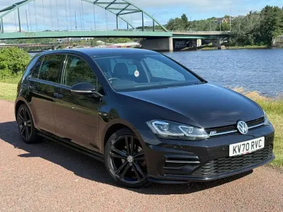 Used VW Golf VII R-line Edition 150 HP (110 kW) 2020 Black Hatchback