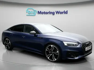 Usado Audi A5 Black Edition 2023 Azul Coupé