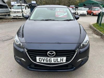 Used Mazda 3 105 HP (77 kW) 2016 Blue Hatchback