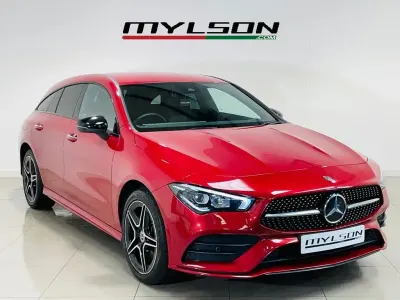 Used Mercedes CLA250e Shooting Brake AMG line 218 HP (160 kW) 2022 Red Estate