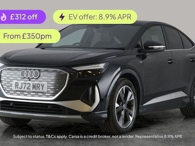 Used 2022 Audi Q4 Sportback e-tron S-Line SUV | £21,904 (Fair price)