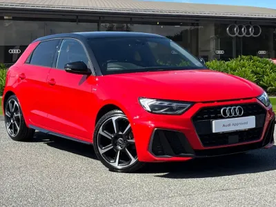 Used Audi A1 Black Edition 110 HP (80 kW) 2022 Red SUV