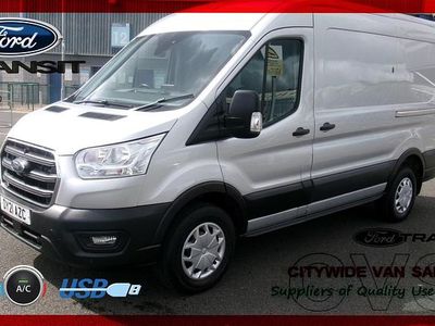 Used Ford Transit Trend 130 HP (95 kW) 2021 Silver Van